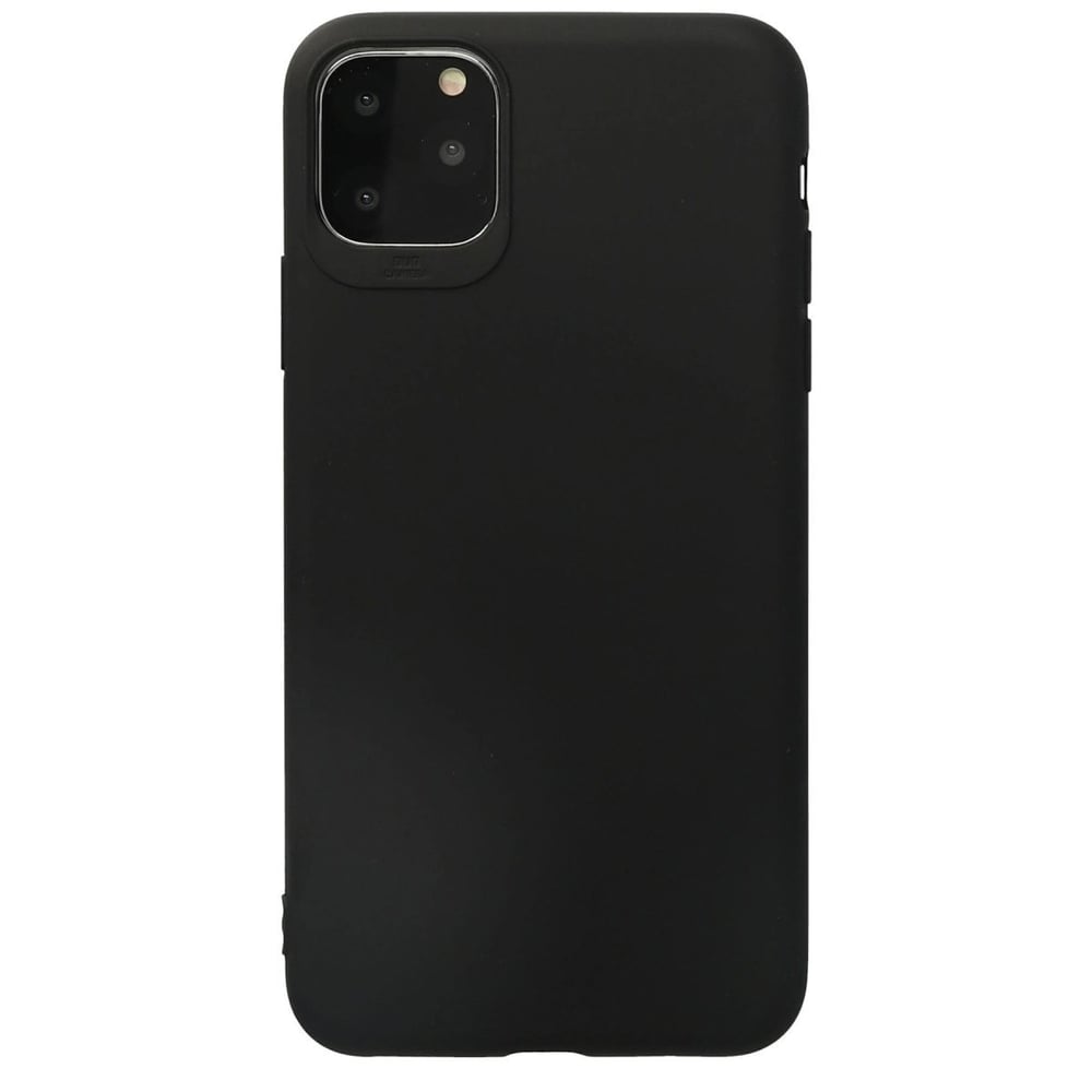 Mey İthalat®  iPhone 11 Pro Max Kılıf First Silikon - Siyah
