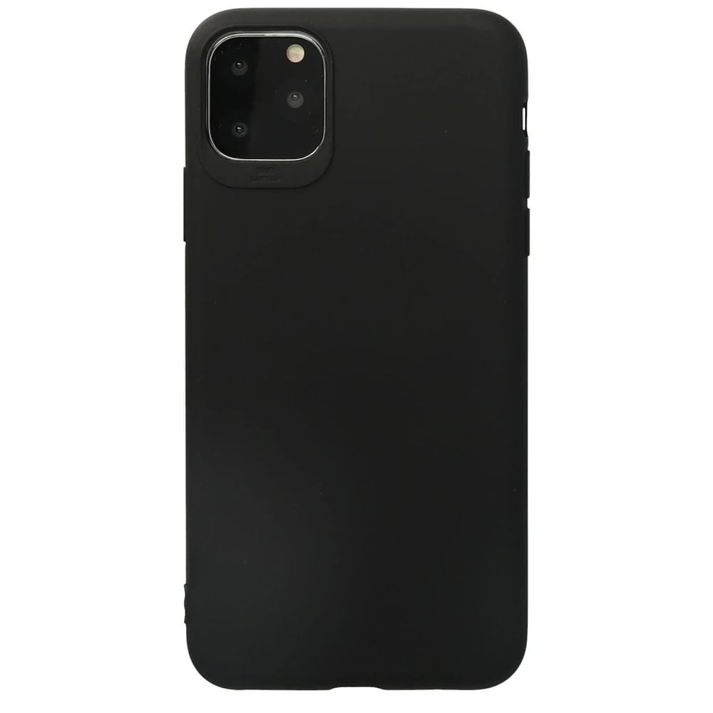 Mey İthalat®  iPhone 11 Pro Max Kılıf First Silikon - Siyah