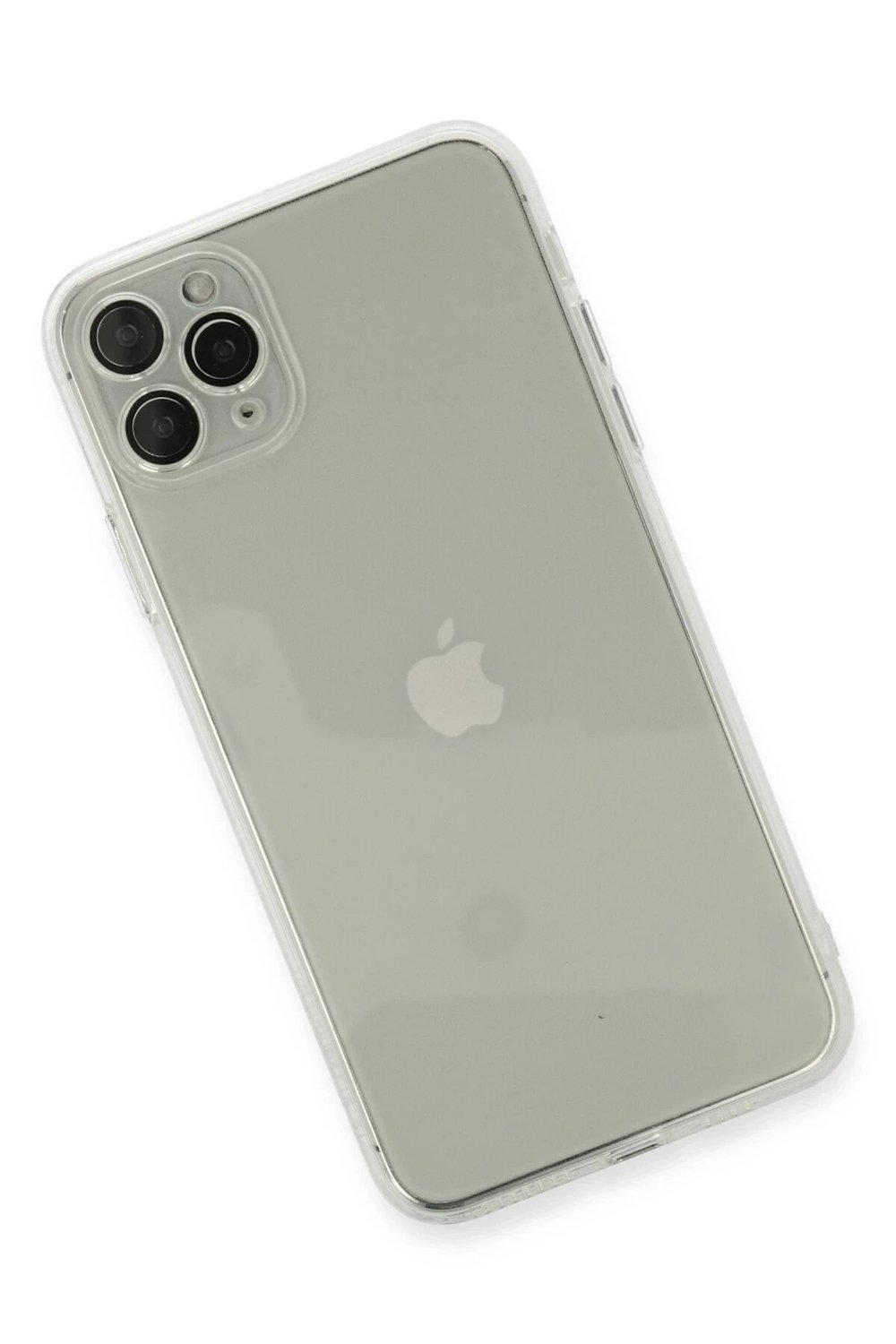 Mey İthalat®  iPhone 11 Pro Max Kılıf Fly Lens Silikon - Şeffaf