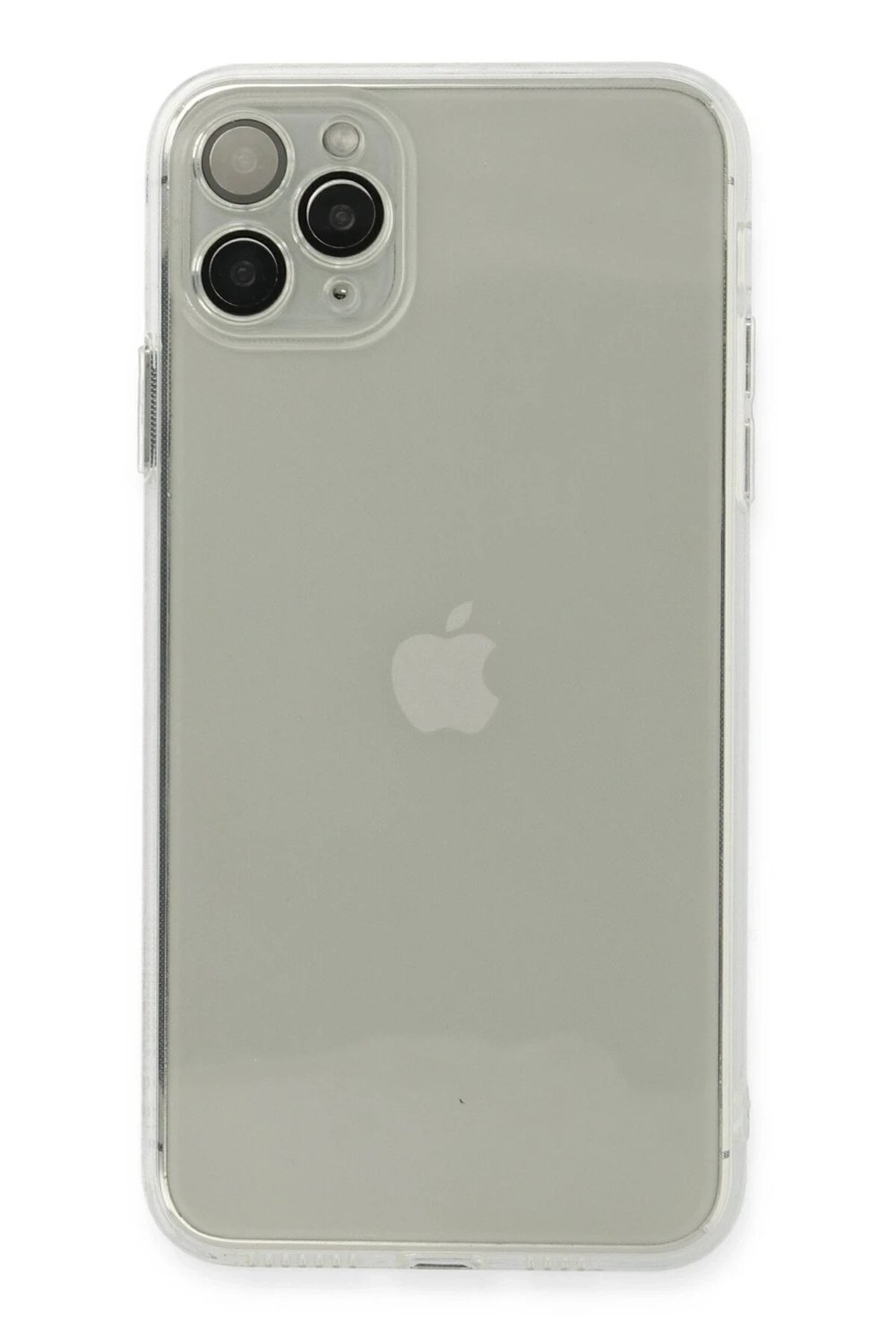 Mey İthalat®  iPhone 11 Pro Max Kılıf Fly Lens Silikon - Şeffaf