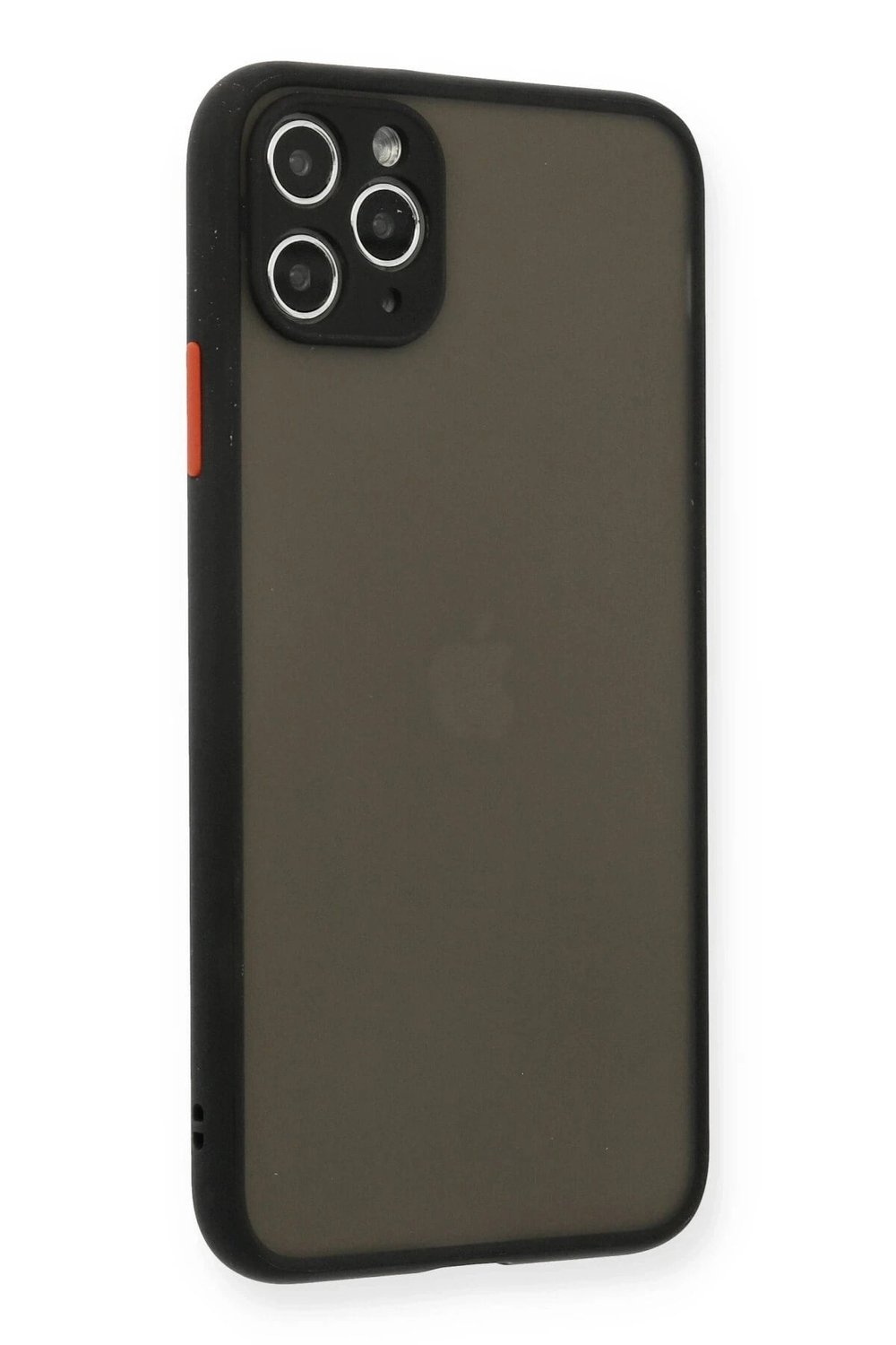 Mey İthalat®  iPhone 11 Pro Max Kılıf Montreal Silikon Kapak - Siyah