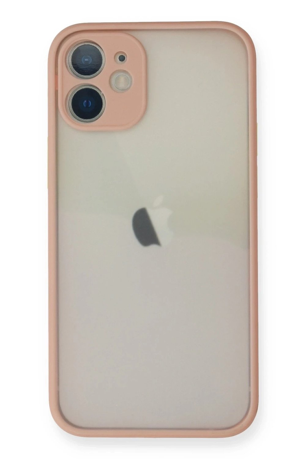 Mey İthalat®  iPhone 11 Pro Max Kılıf Montreal Silikon Kapak - Pembe