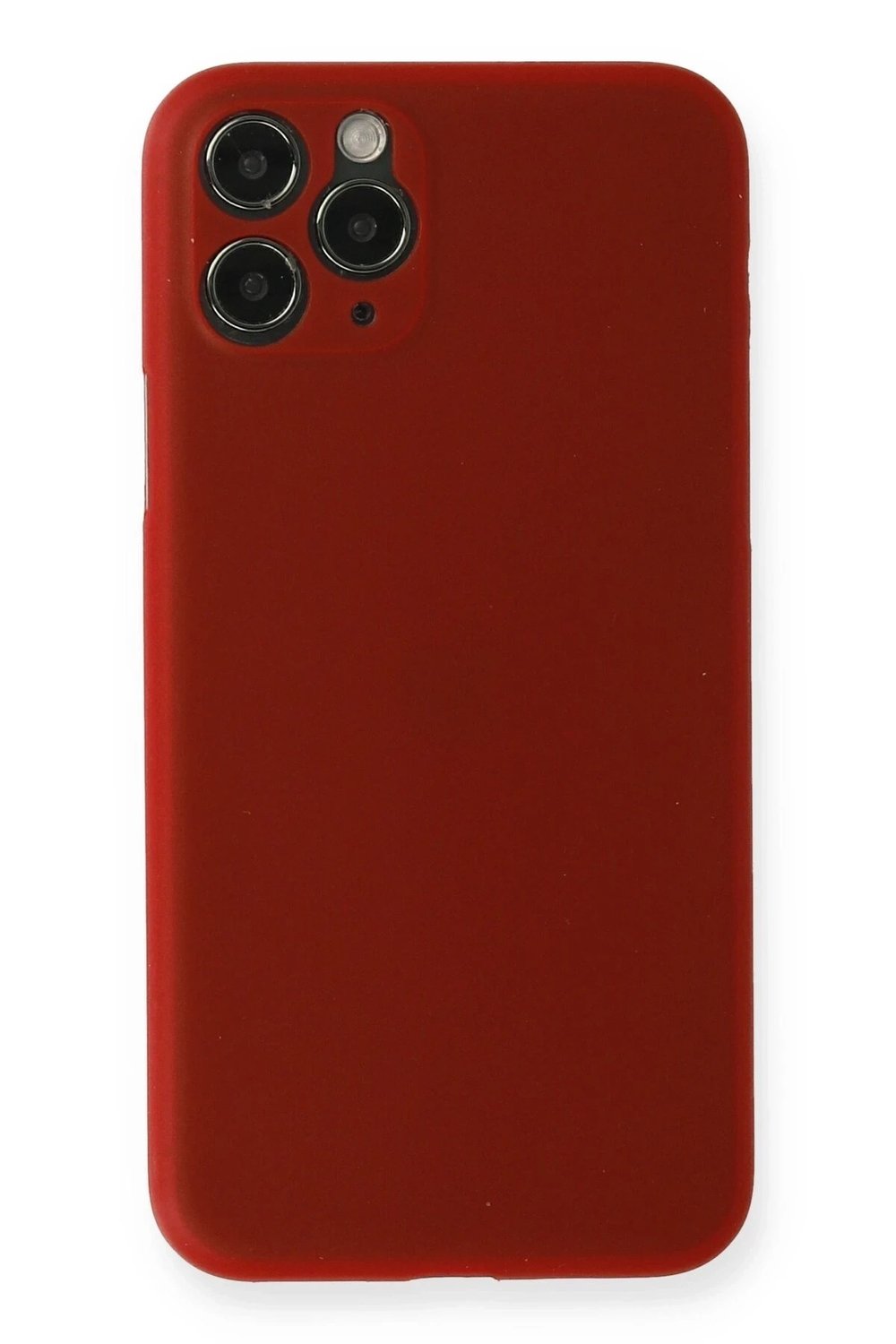 Mey İthalat®  iPhone 11 Pro Max Kılıf PP Ultra İnce Kapak - Kırmızı