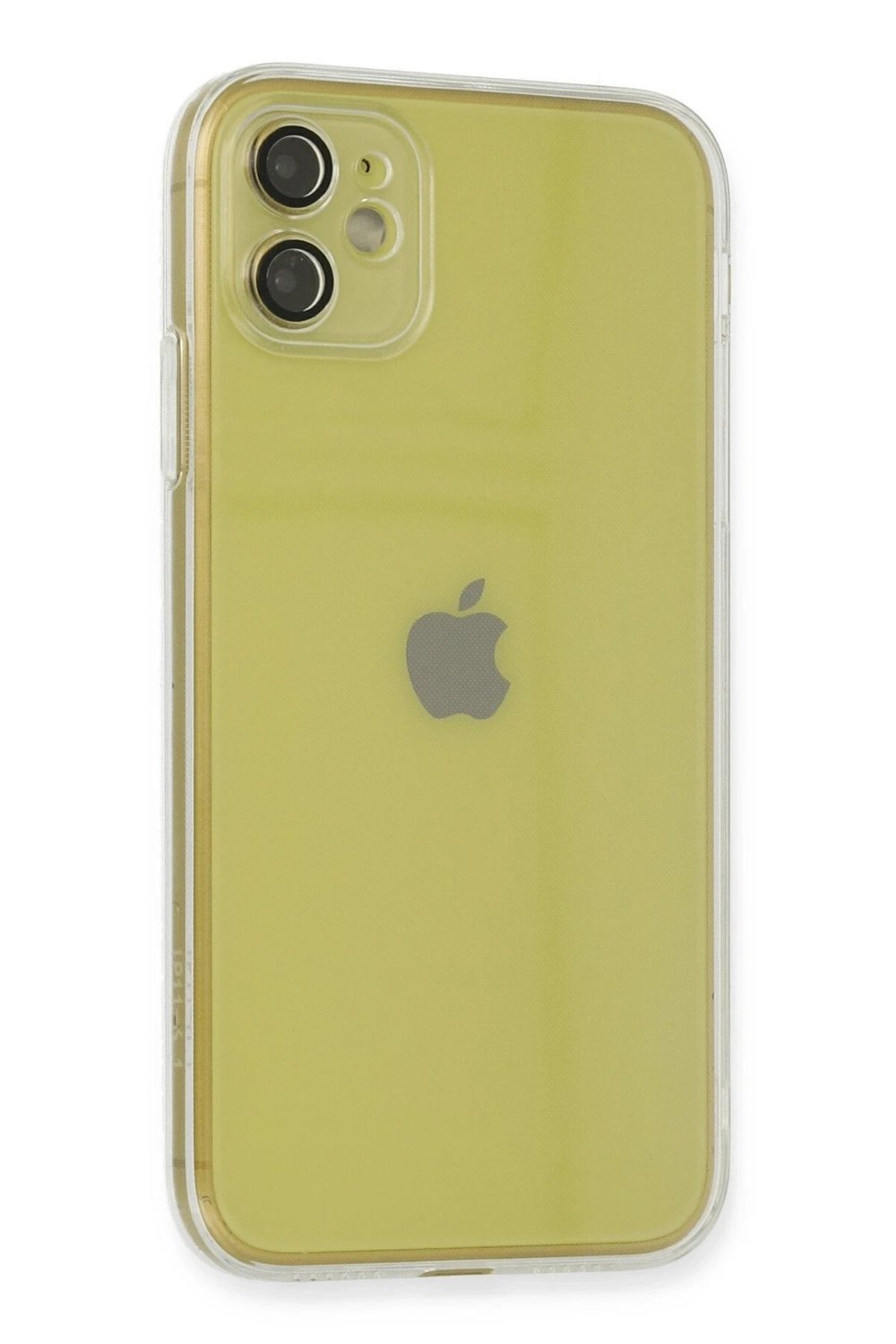 Mey İthalat®  iPhone 12 Kılıf Fly Lens Silikon - Şeffaf