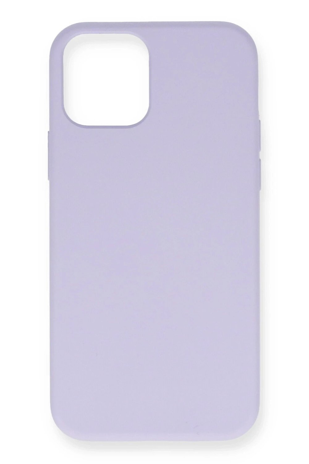 Mey İthalat®  iPhone 12 Mini Kılıf Nano içi Kadife Silikon - Lila