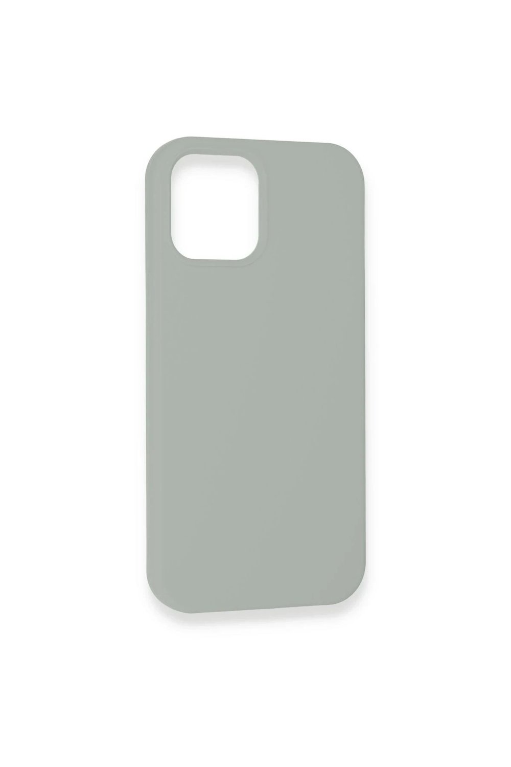 Mey İthalat®  iPhone 12 Pro Kılıf Lansman Legant Silikon - Açık Gri