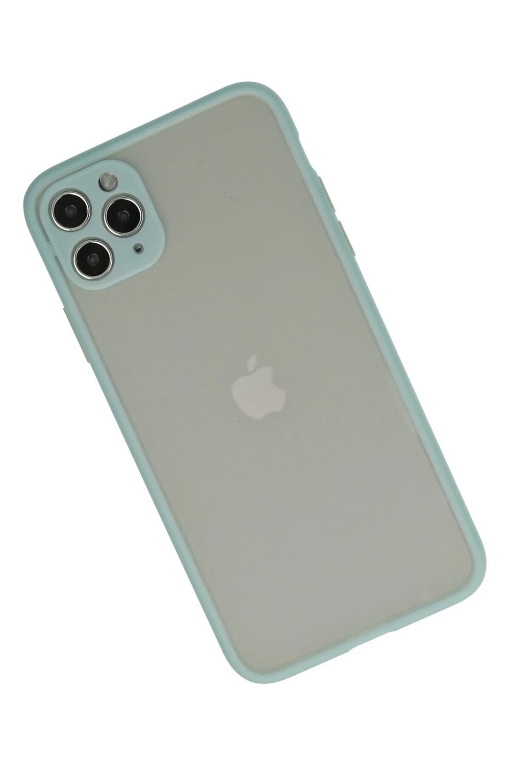 Mey İthalat®  iPhone 12 Pro Kılıf Montreal Silikon Kapak - Turkuaz