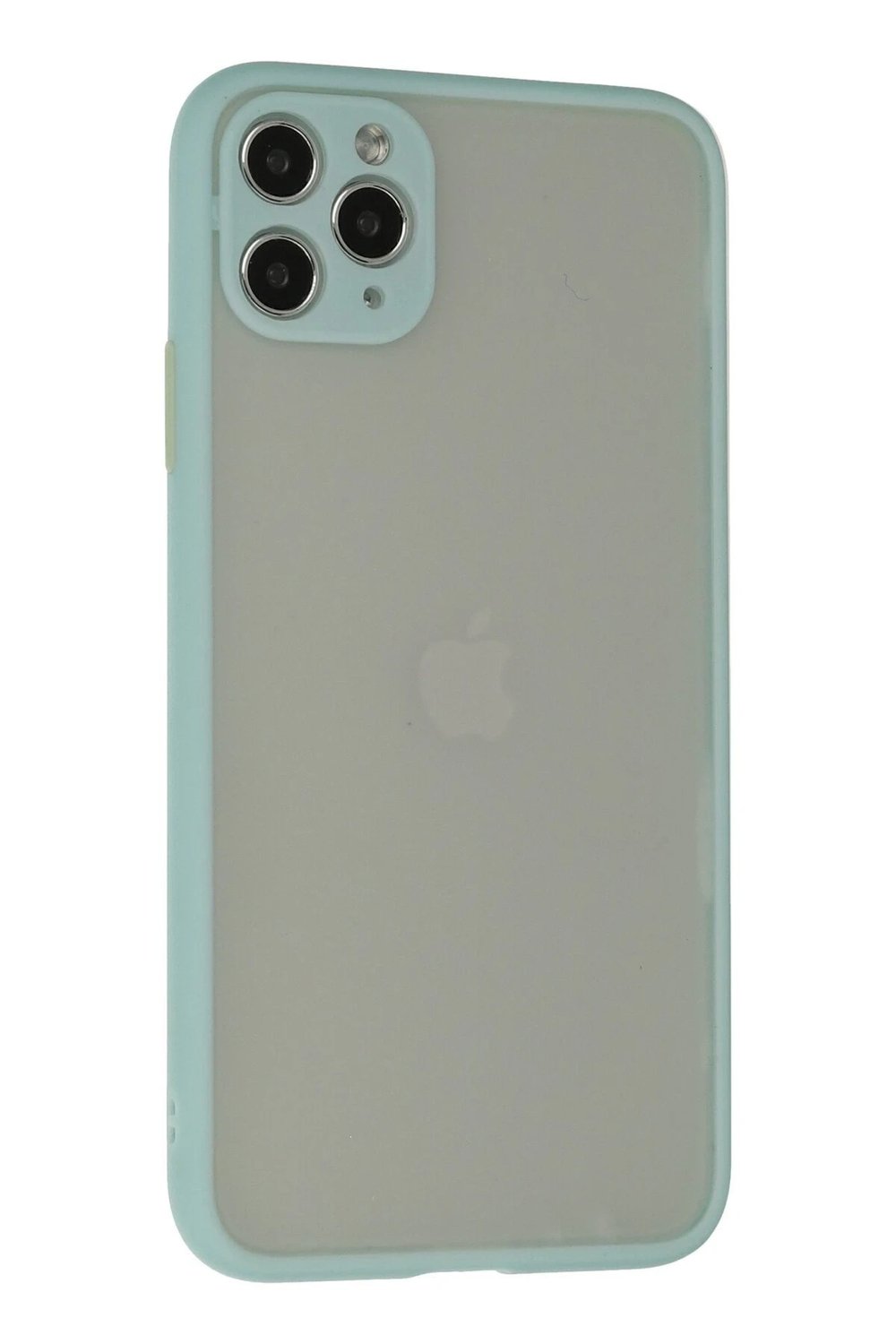 Mey İthalat®  iPhone 12 Pro Kılıf Montreal Silikon Kapak - Turkuaz