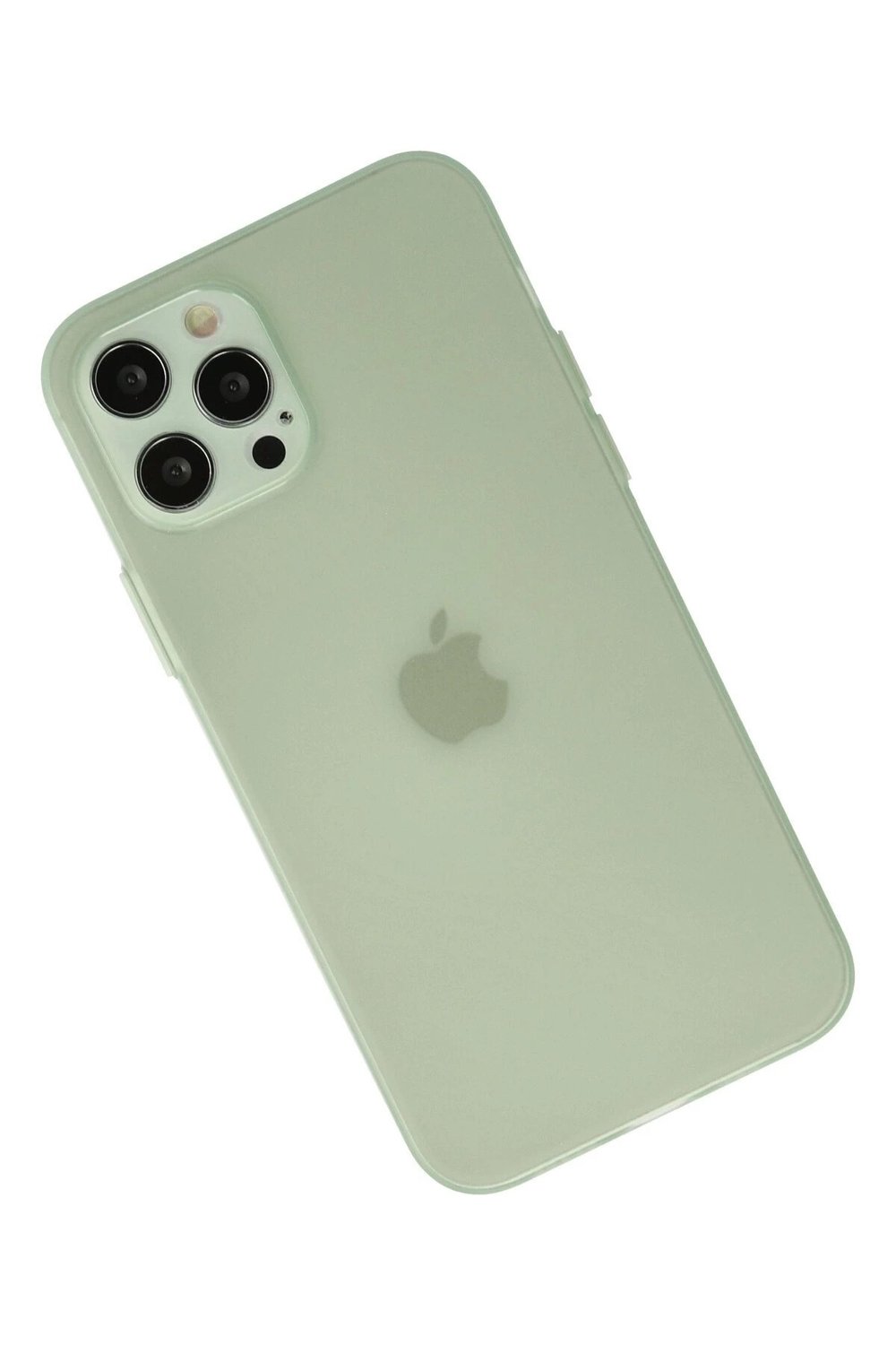 Mey İthalat®  iPhone 12 Pro Kılıf Puma Silikon - Açık Yeşil