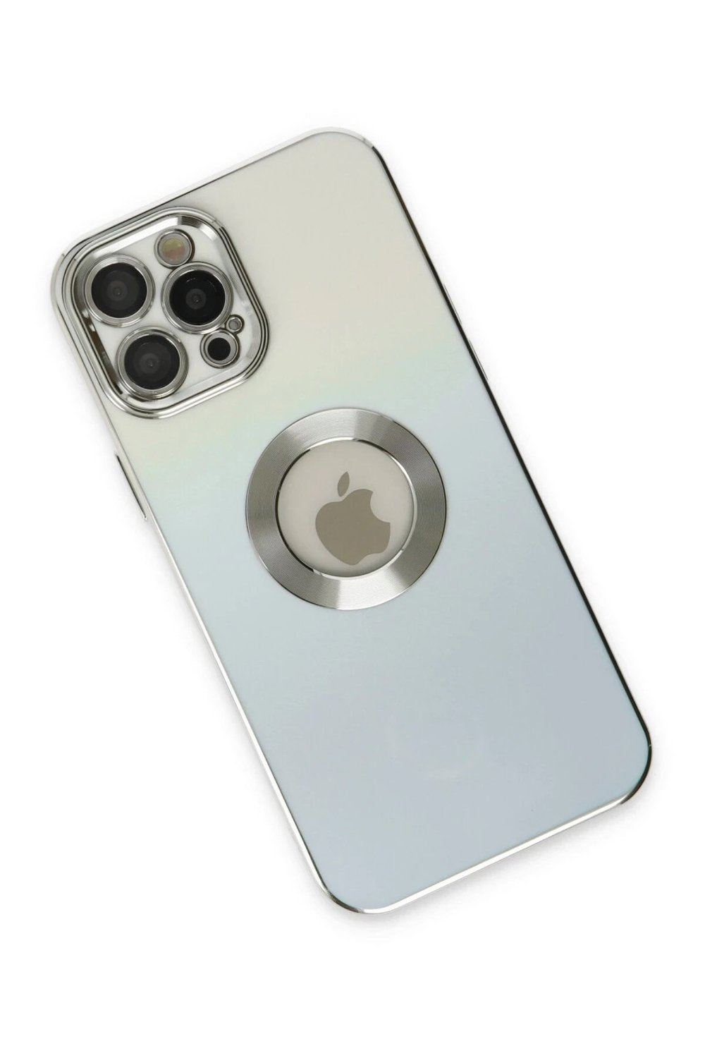 Mey İthalat®  iPhone 12 Pro Max Kılıf Best Silikon - Mavi