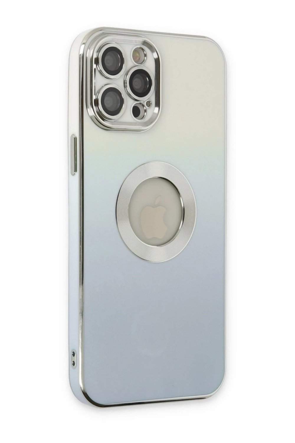 Mey İthalat®  iPhone 12 Pro Max Kılıf Best Silikon - Mavi