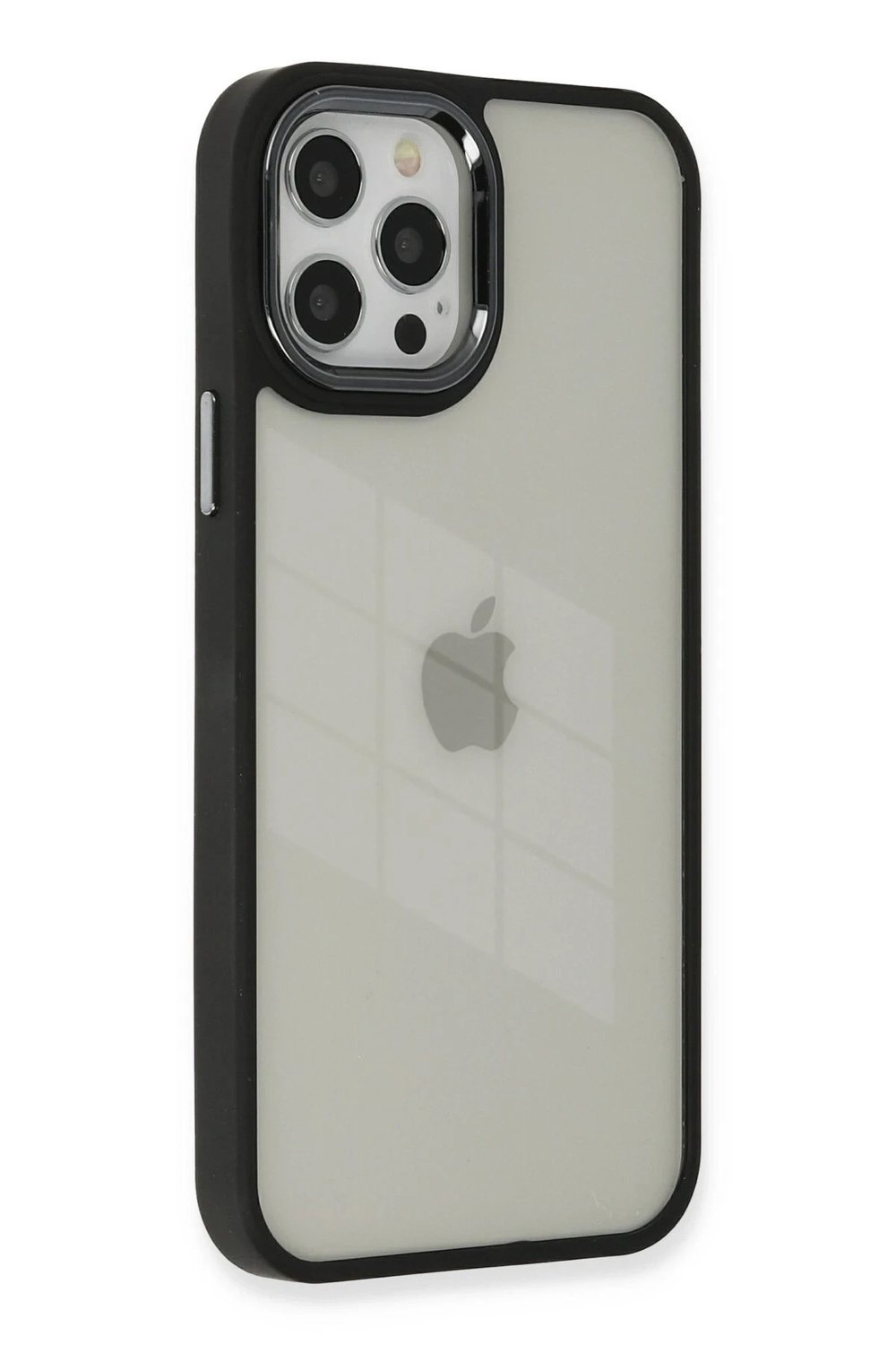Mey İthalat®  iPhone 12 Pro Max Kılıf Dora Kapak - Siyah