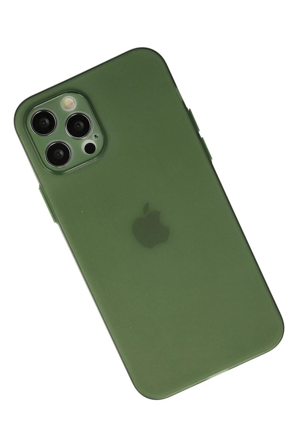 Mey İthalat®  iPhone 12 Pro Max Kılıf Puma Silikon - Yeşil