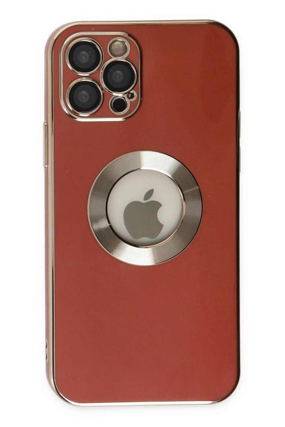 Mey İthalat®  iPhone 12 Pro Max Kılıf Store Silikon - Kırmızı