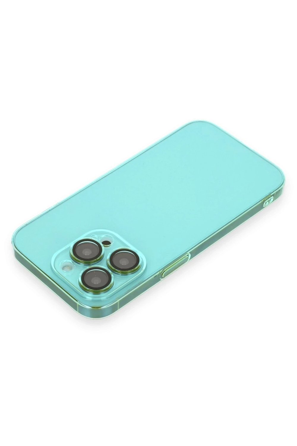 Mey İthalat®  iPhone 13 Pro Kılıf Armada Lensli Kapak - Yeşil