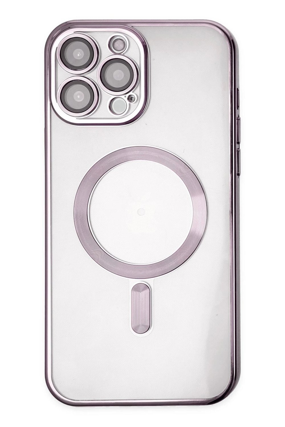 Mey İthalat®  iPhone 13 Pro Kılıf Kross Magneticsafe Kapak - Mor