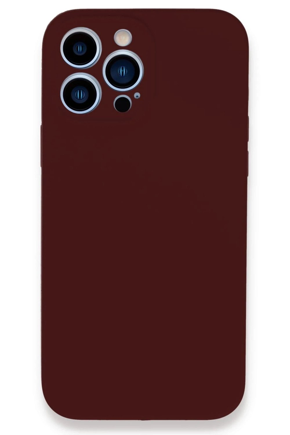 Mey İthalat®  iPhone 13 Pro Kılıf Lansman Legant Silikon - Bordo