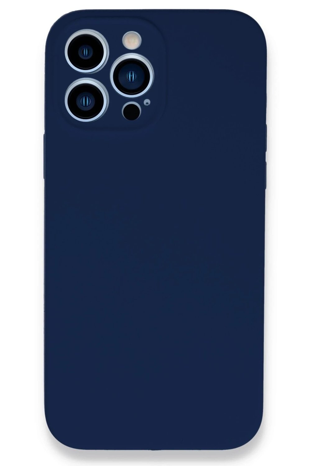 Mey İthalat®  iPhone 13 Pro Kılıf Lansman Legant Silikon - Lacivert