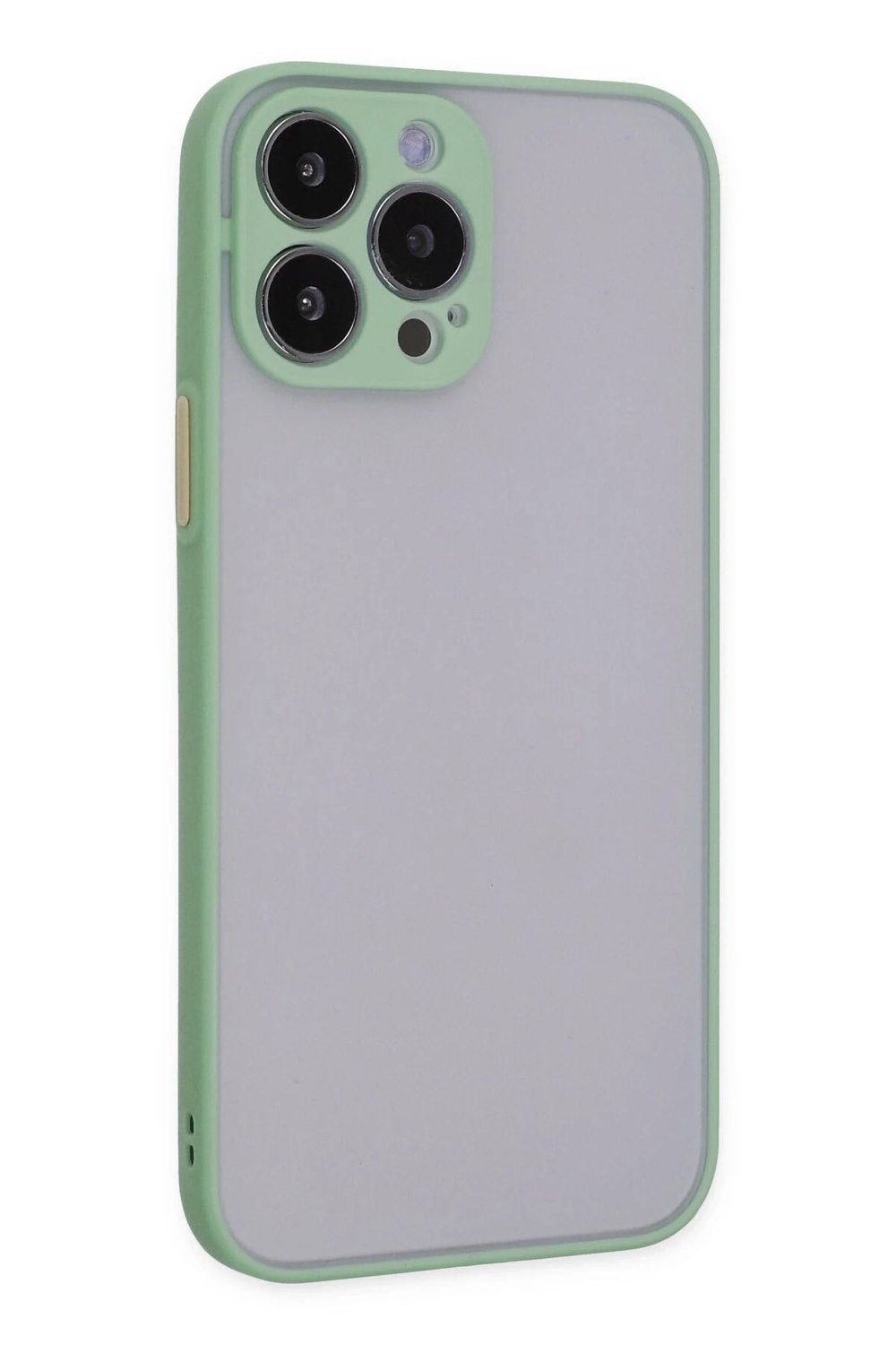 Mey İthalat®  iPhone 13 Pro Kılıf Montreal Silikon Kapak - Turkuaz