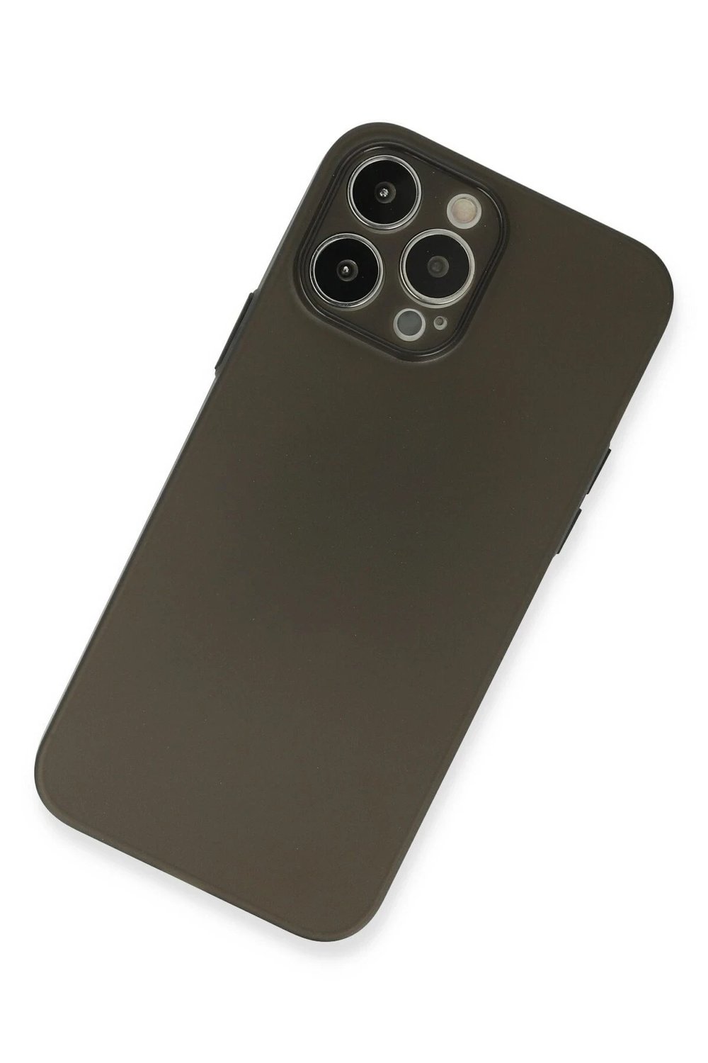 Mey İthalat®  iPhone 13 Pro Kılıf Puma Silikon - Gri