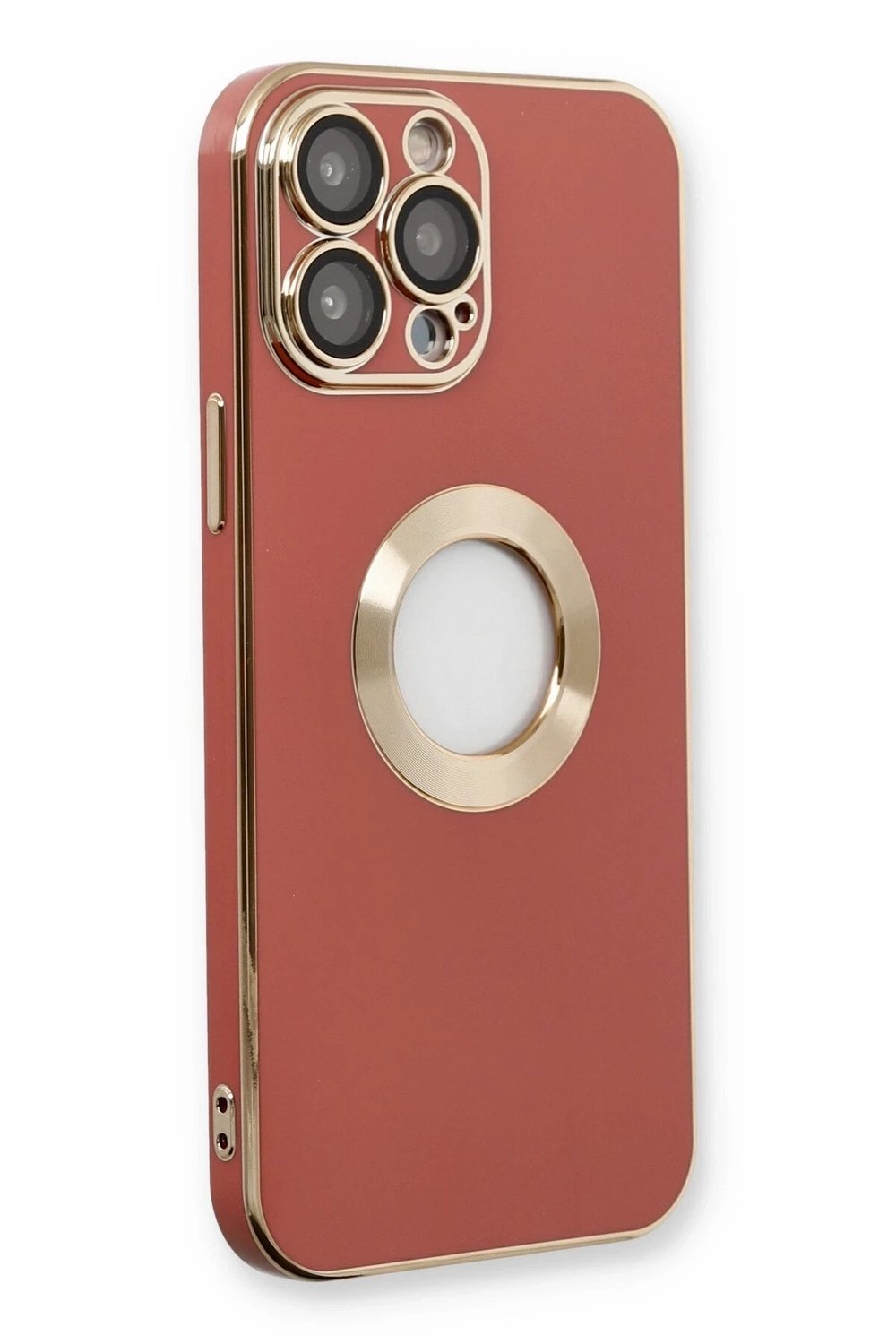 Mey İthalat®  iPhone 13 Pro Kılıf Store Silikon - Kırmızı