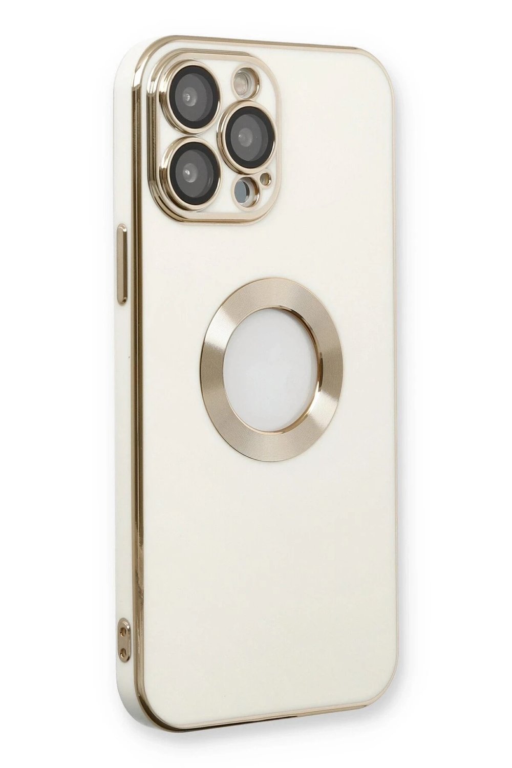 Mey İthalat®  iPhone 13 Pro Kılıf Store Silikon - Beyaz