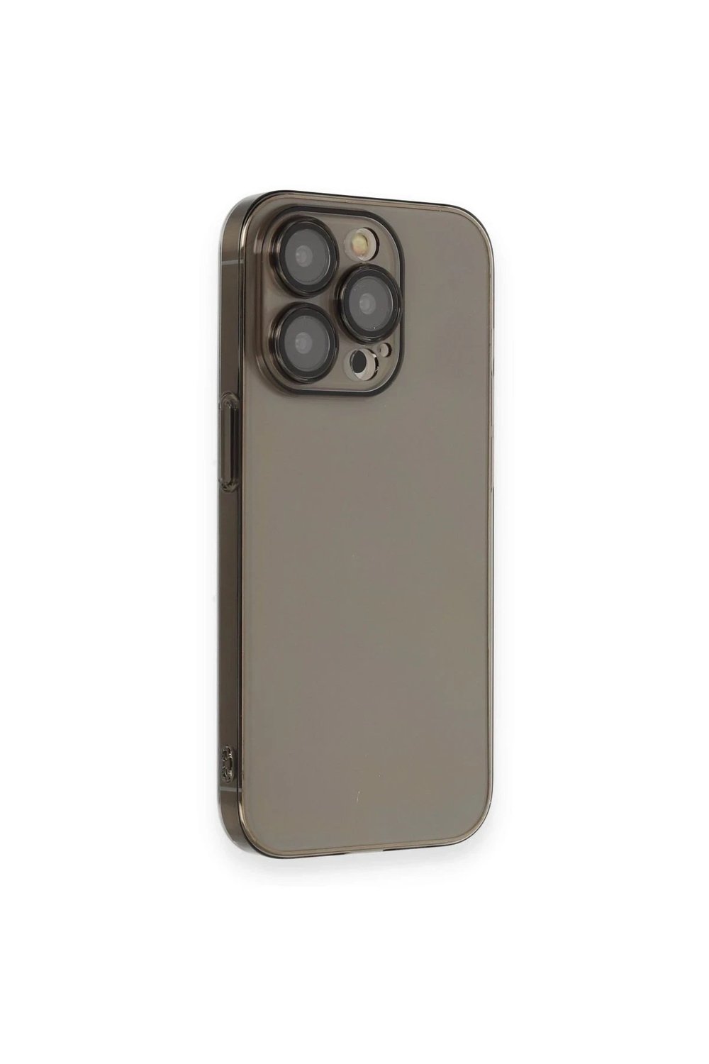 Mey İthalat®  iPhone 13 Pro Max Kılıf Armada Lensli Kapak - Siyah