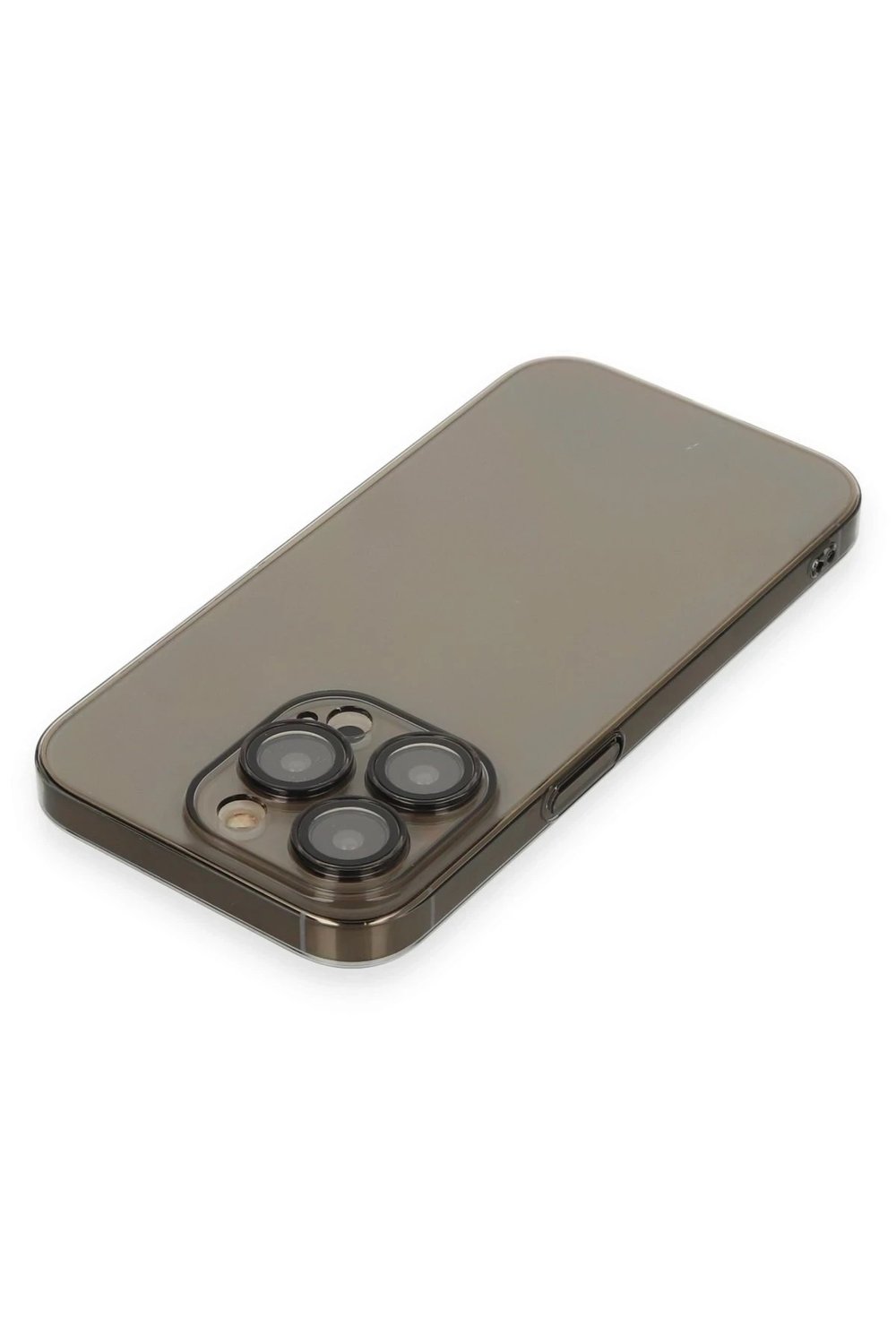 Mey İthalat®  iPhone 13 Pro Max Kılıf Armada Lensli Kapak - Siyah