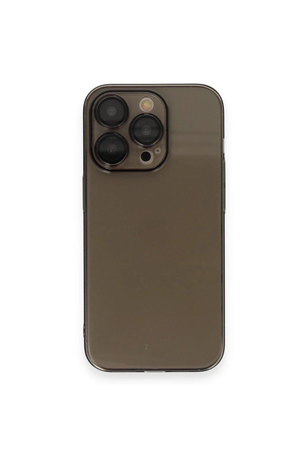 Mey İthalat®  iPhone 13 Pro Max Kılıf Armada Lensli Kapak - Siyah