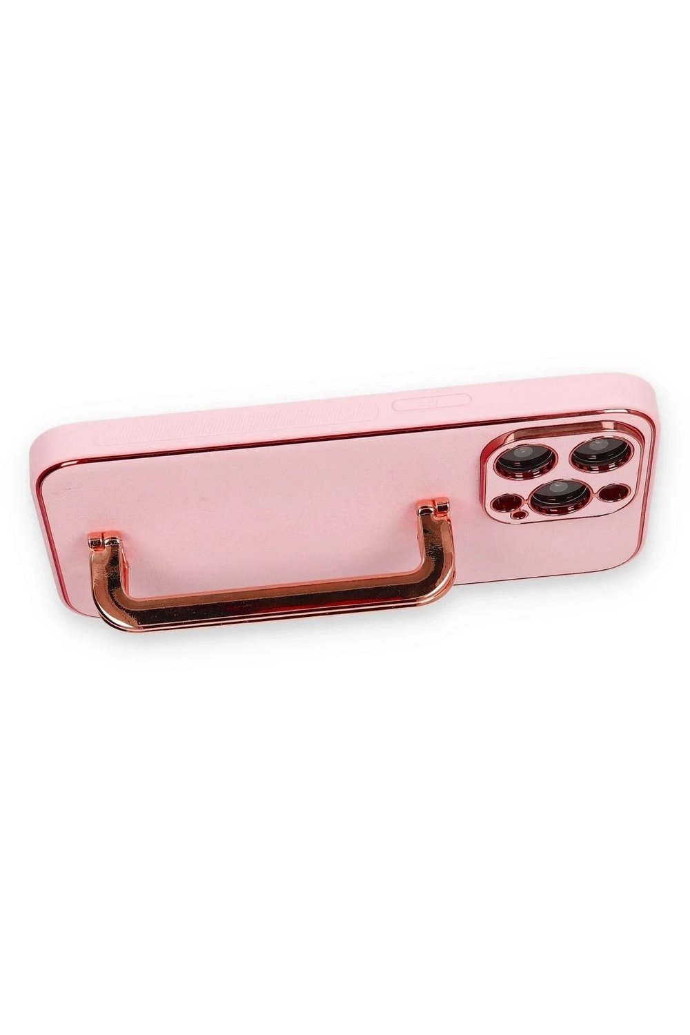 Mey İthalat®  iPhone 13 Pro Max Kılıf Coco Elit Kapak - Pembe