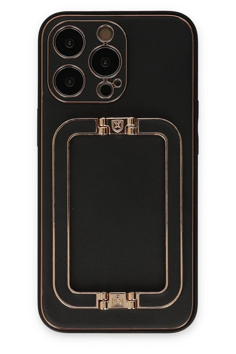 Mey İthalat®  iPhone 13 Pro Max Kılıf Coco Elit Kapak - Siyah