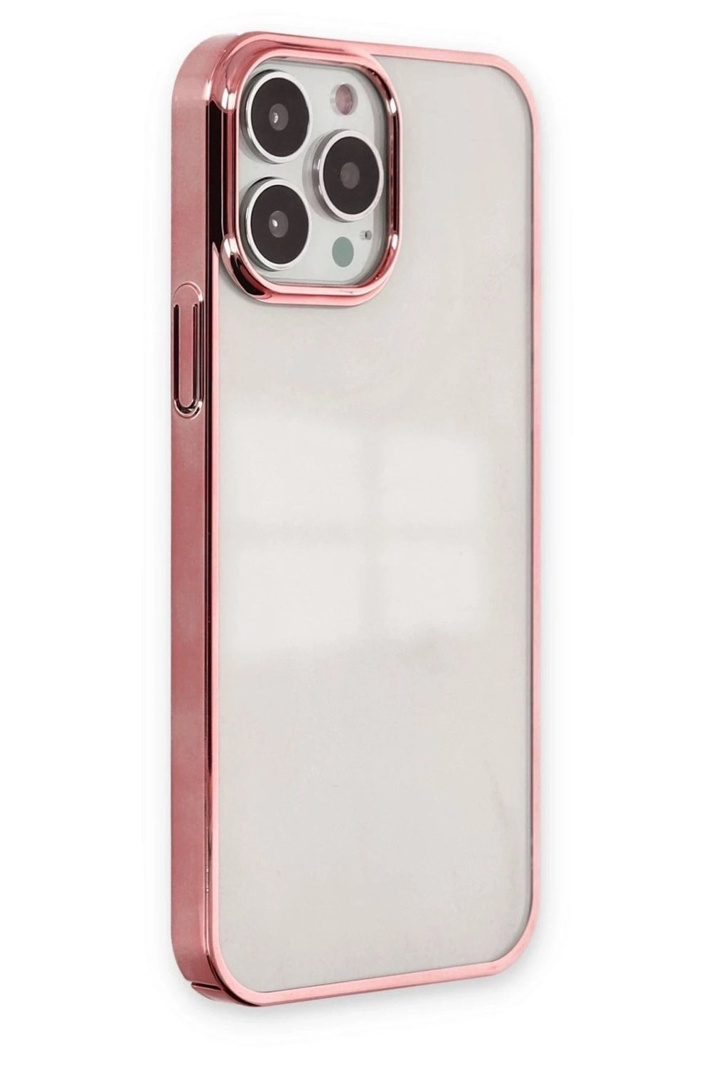 Mey İthalat®  iPhone 13 Pro Max Kılıf Element Silikon - Pembe