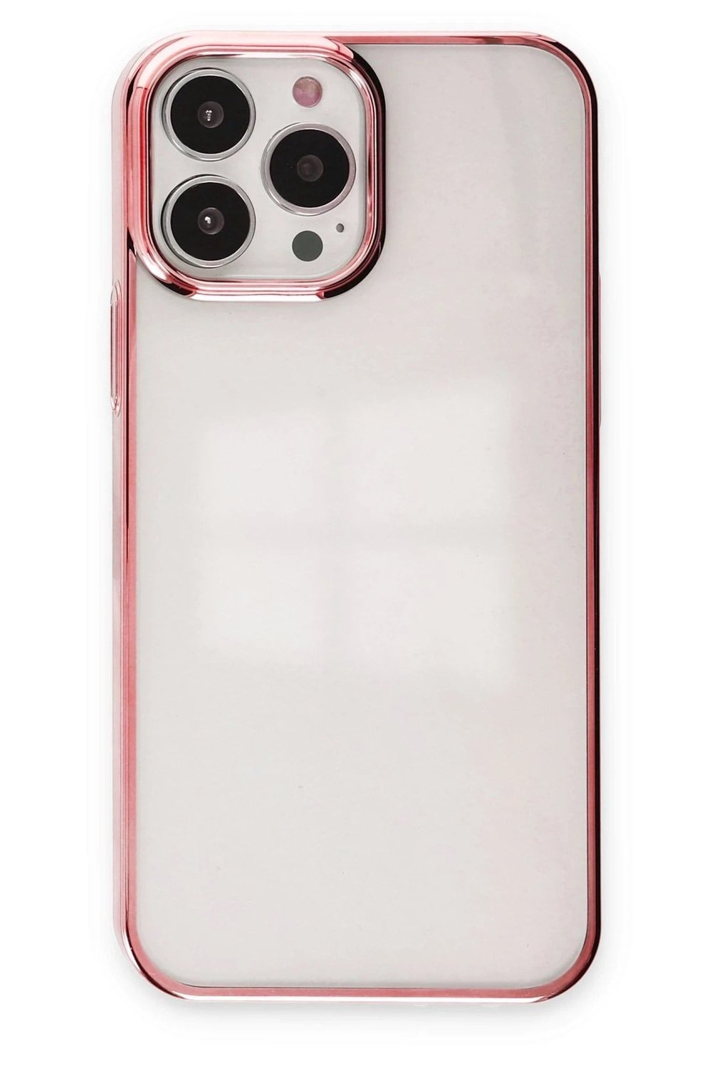 Mey İthalat®  iPhone 13 Pro Max Kılıf Element Silikon - Pembe