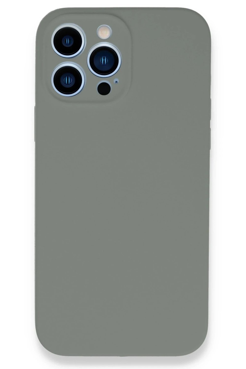 Mey İthalat®  iPhone 13 Pro Max Kılıf Lansman Legant Silikon - Gri