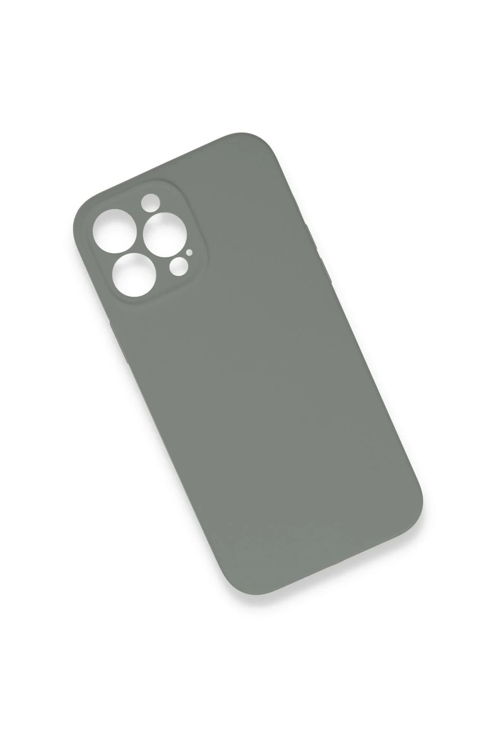 Mey İthalat®  iPhone 13 Pro Max Kılıf Lansman Legant Silikon - Gri
