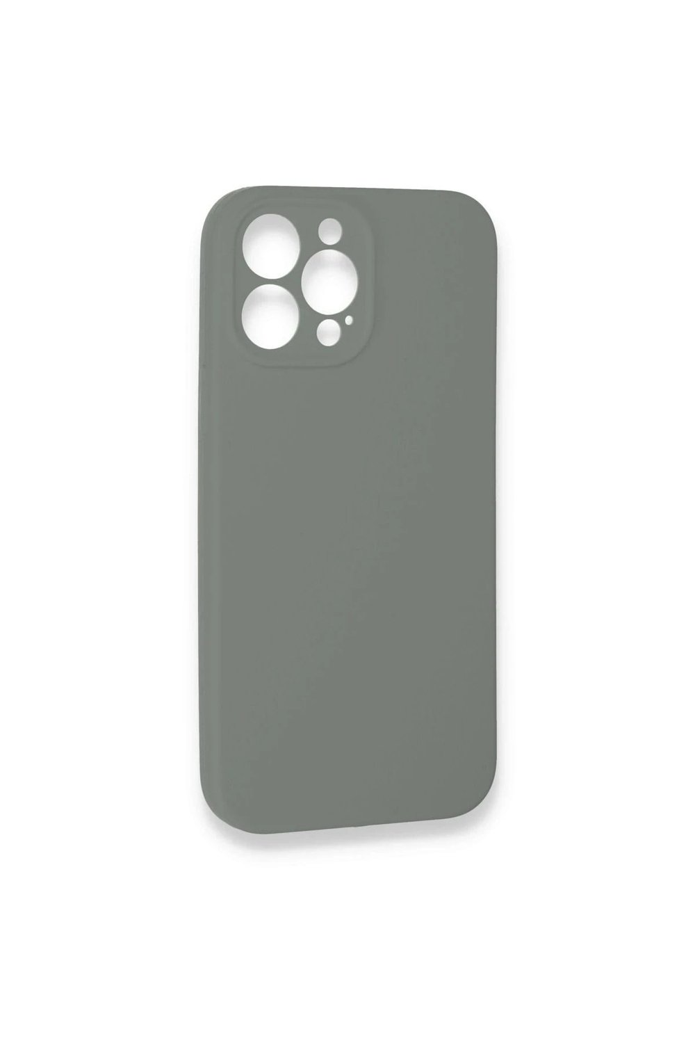 Mey İthalat®  iPhone 13 Pro Max Kılıf Lansman Legant Silikon - Gri