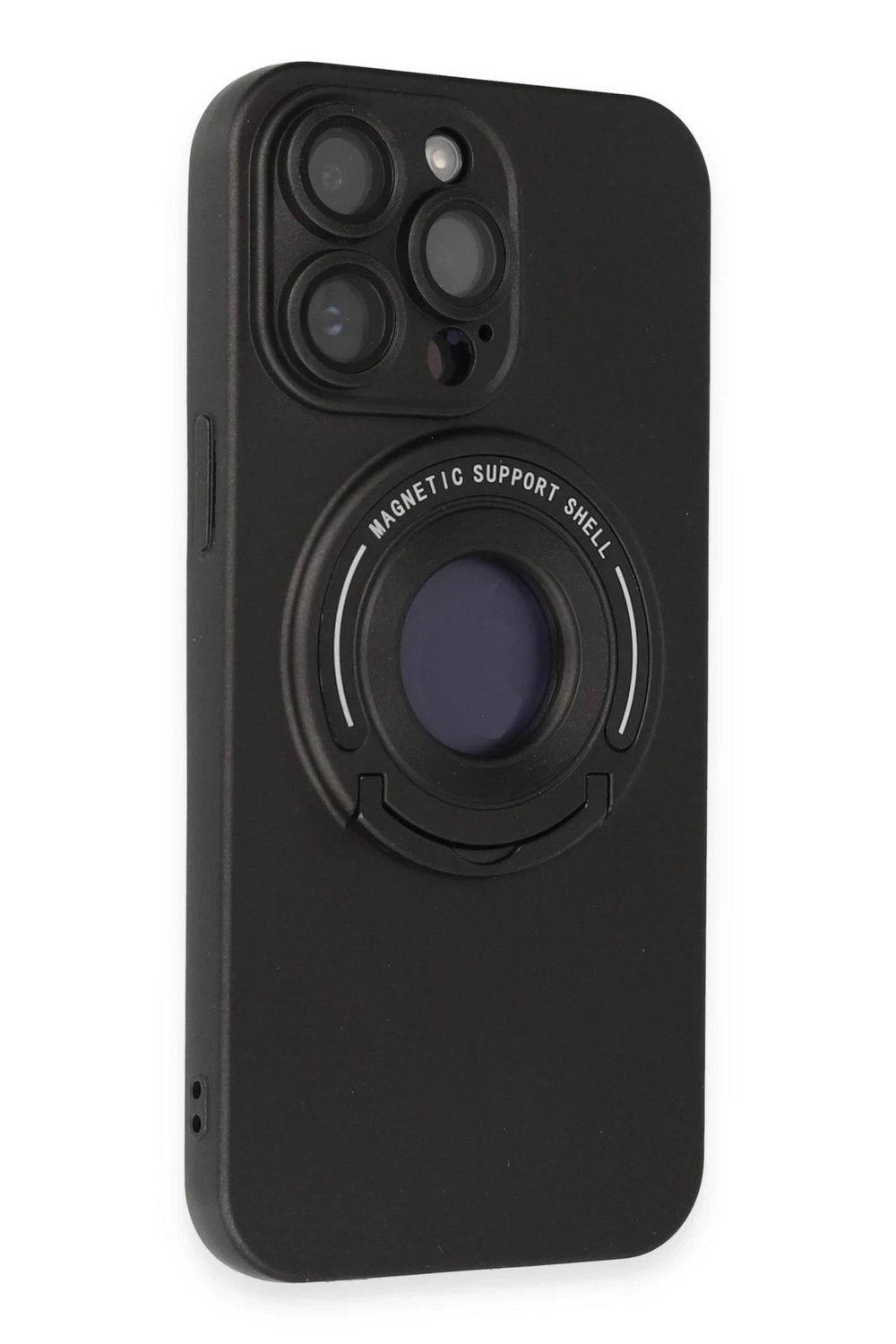 Mey İthalat®  iPhone 13 Pro Max Kılıf Lukka Magneticsafe Kapak - Siyah