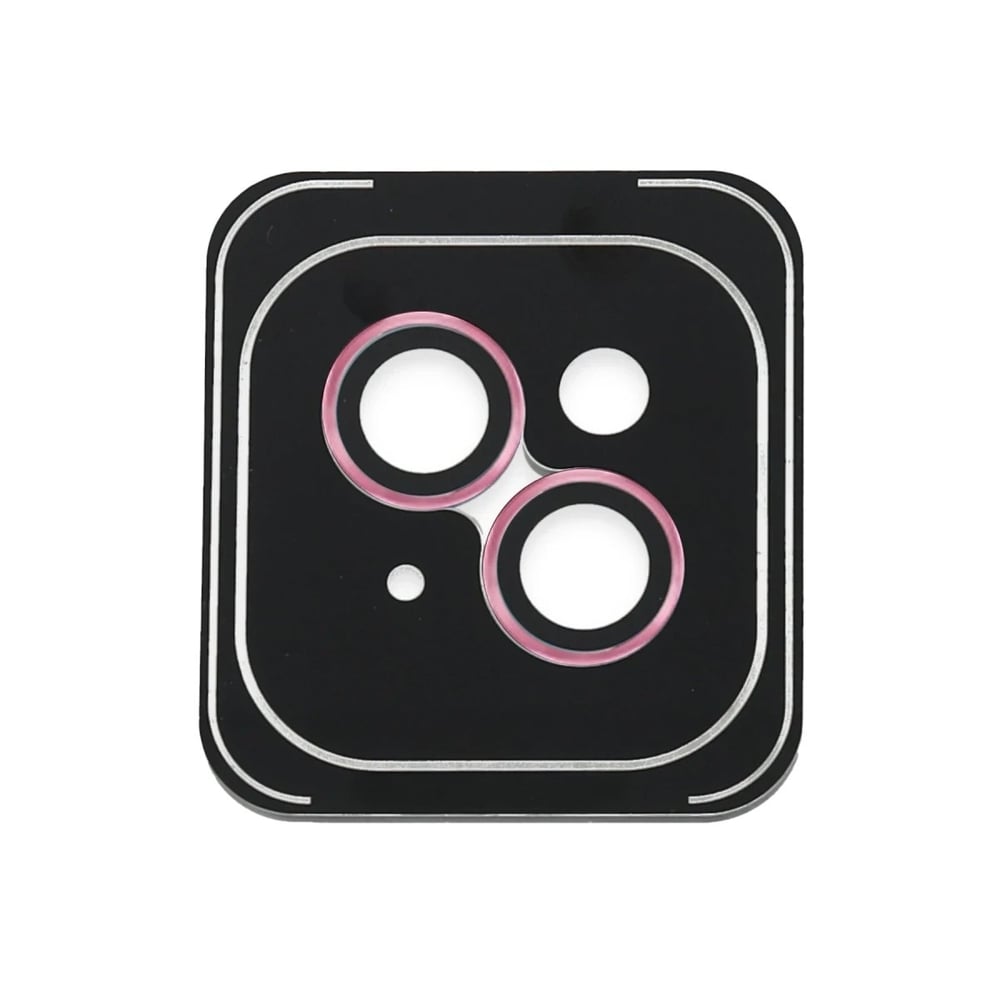 Mey İthalat®  iPhone 14 PVD Metal Kamera Lens - Pembe