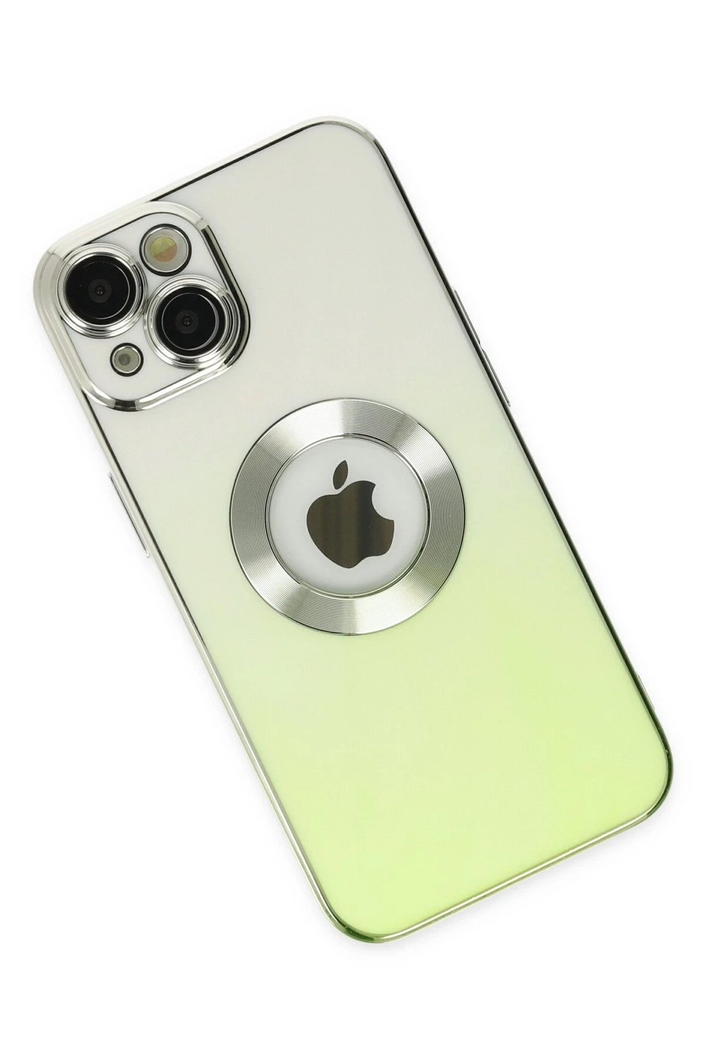 Mey İthalat®  iPhone 14 Plus Kılıf Best Silikon - Yeşil