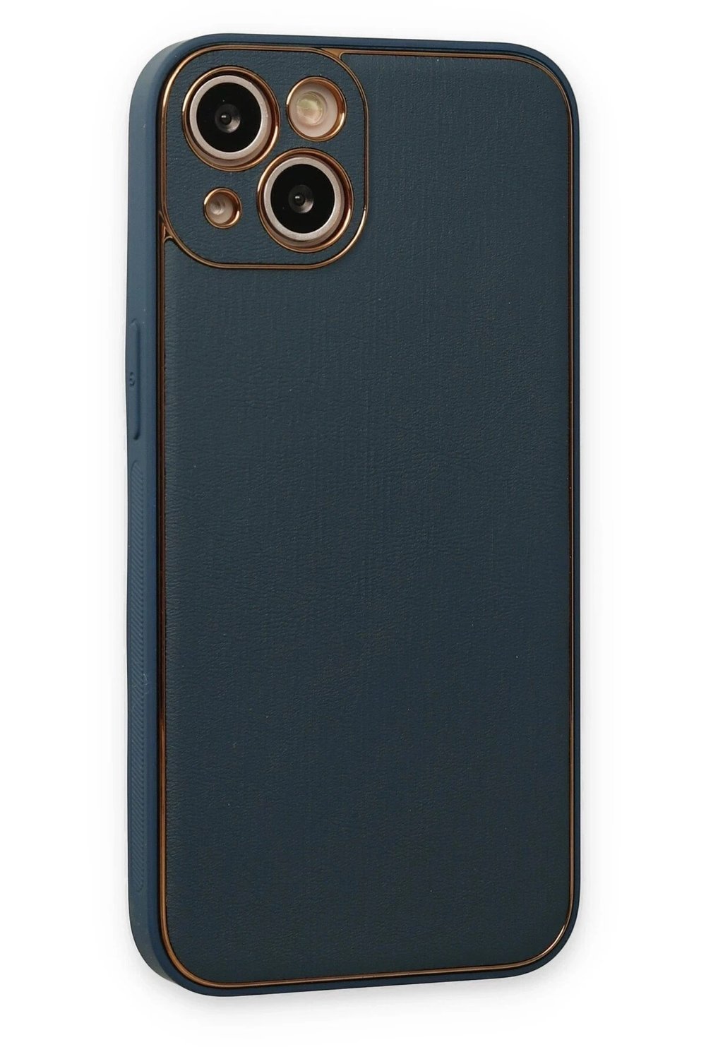Mey İthalat®  iPhone 14 Plus Kılıf Coco Deri Silikon Kapak - Yeşil
