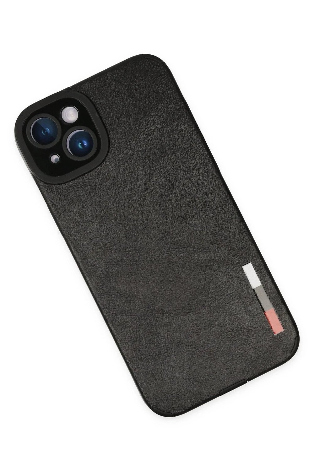 Mey İthalat®  iPhone 14 Plus Kılıf Loop Deri Silikon - Siyah