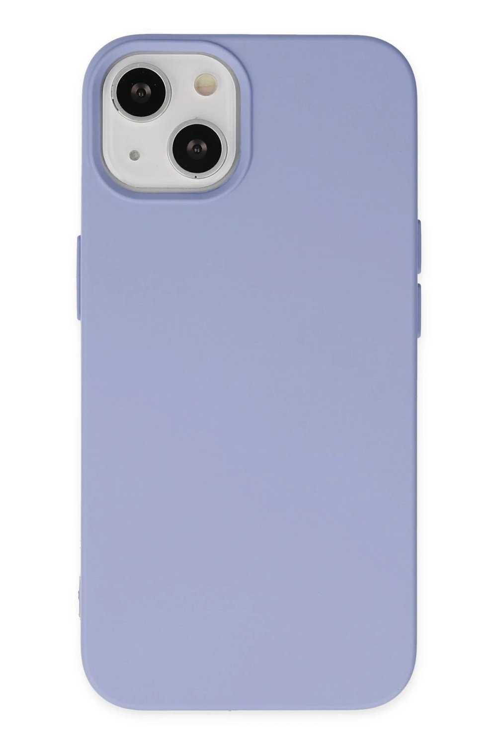 Mey İthalat®  iPhone 14 Plus Kılıf Nano içi Kadife Silikon - Lila