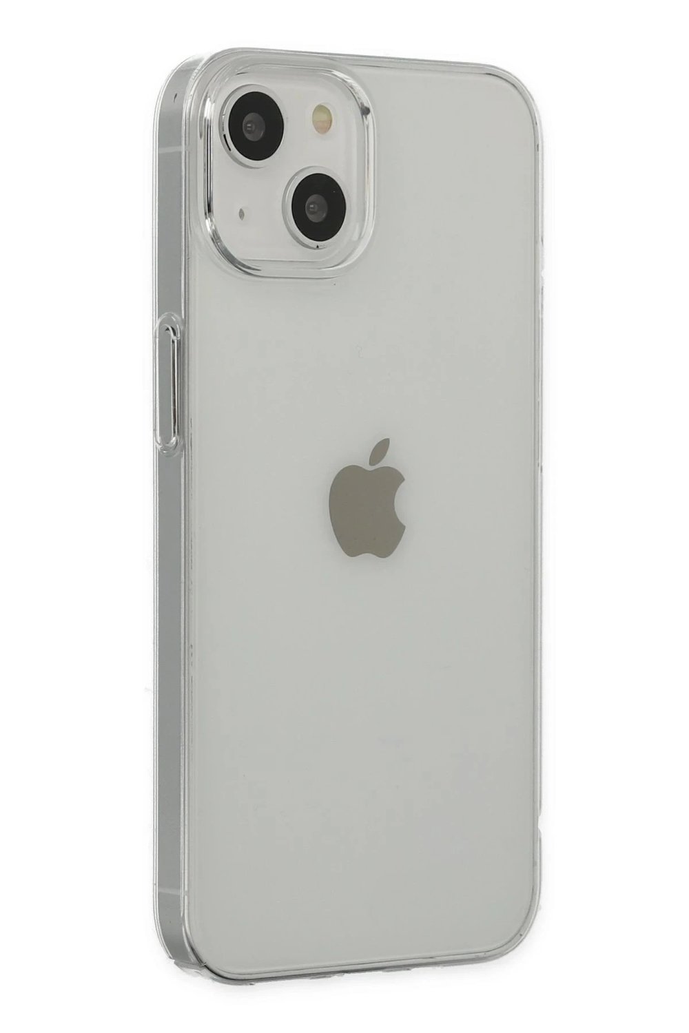Mey İthalat®  iPhone 14 Plus Kılıf Pc Sert Şeffaf Kapak - Şeffaf