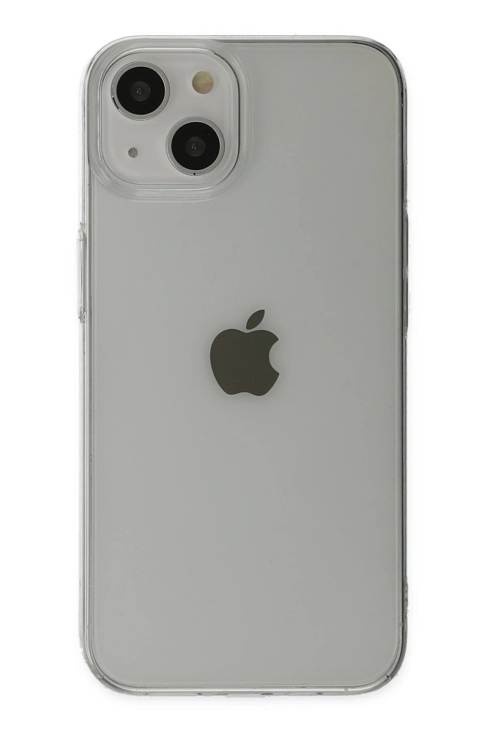 Mey İthalat®  iPhone 14 Plus Kılıf Pc Sert Şeffaf Kapak - Şeffaf