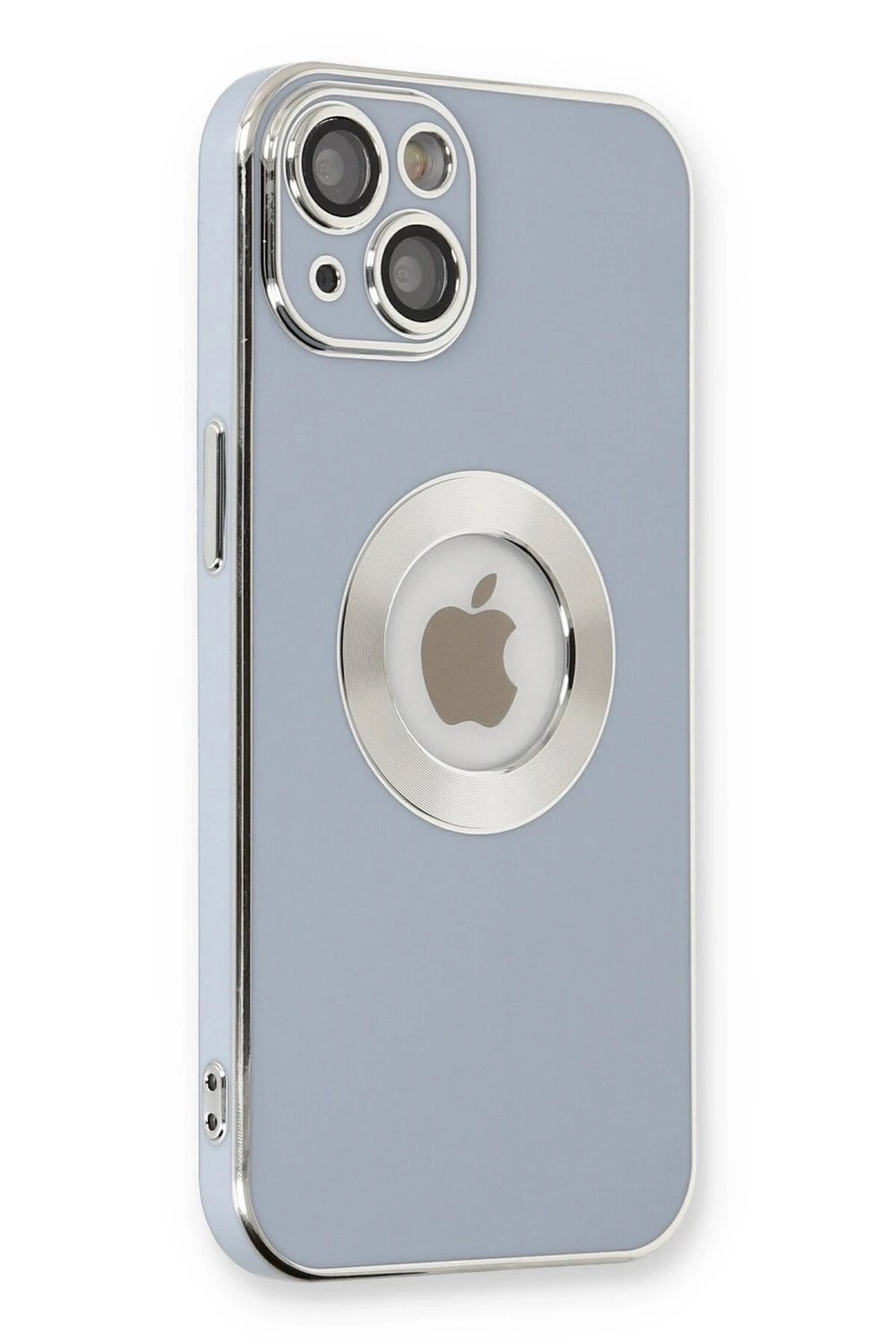 Mey İthalat®  iPhone 14 Plus Kılıf Store Silikon - Sierra Blue