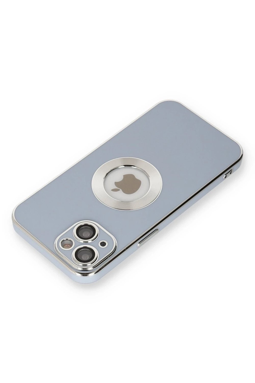 Mey İthalat®  iPhone 14 Plus Kılıf Store Silikon - Sierra Blue
