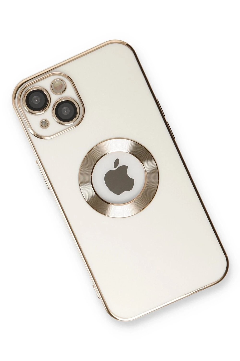 Mey İthalat®  iPhone 14 Plus Kılıf Store Silikon - Beyaz