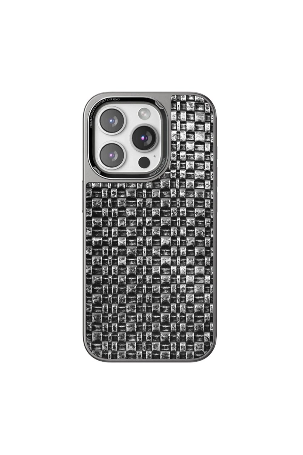 Mey İthalat®  iPhone 14 Pro Brand Kapak - Gümüş