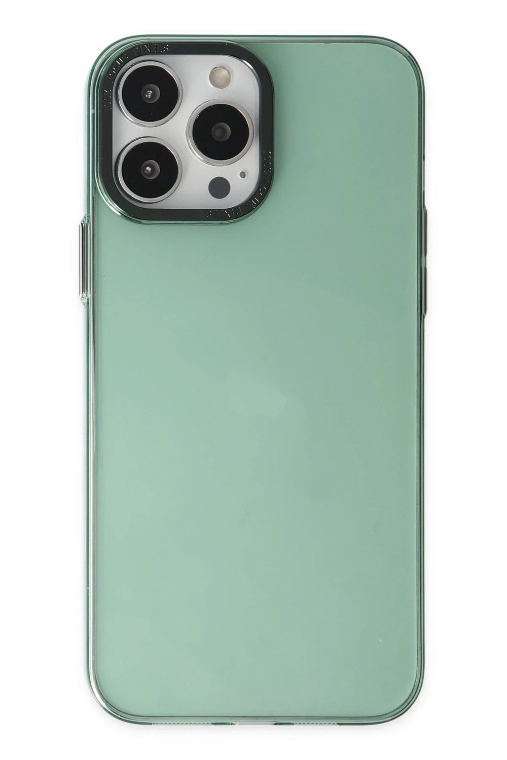 Mey İthalat®  iPhone 14 Pro Kılıf Anka PC Sert Metal Kapak - Yeşil