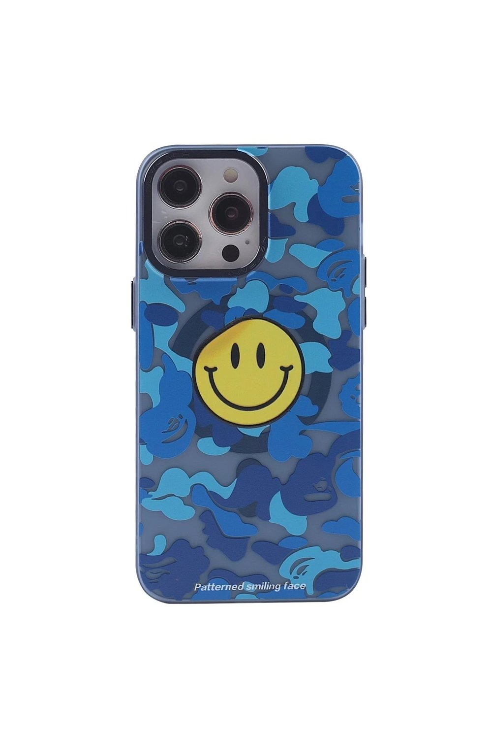 Mey İthalat®  iPhone 14 Pro Kılıf Apollo Magneticsafe Desenli Kapak - Apollo Mavi - 1